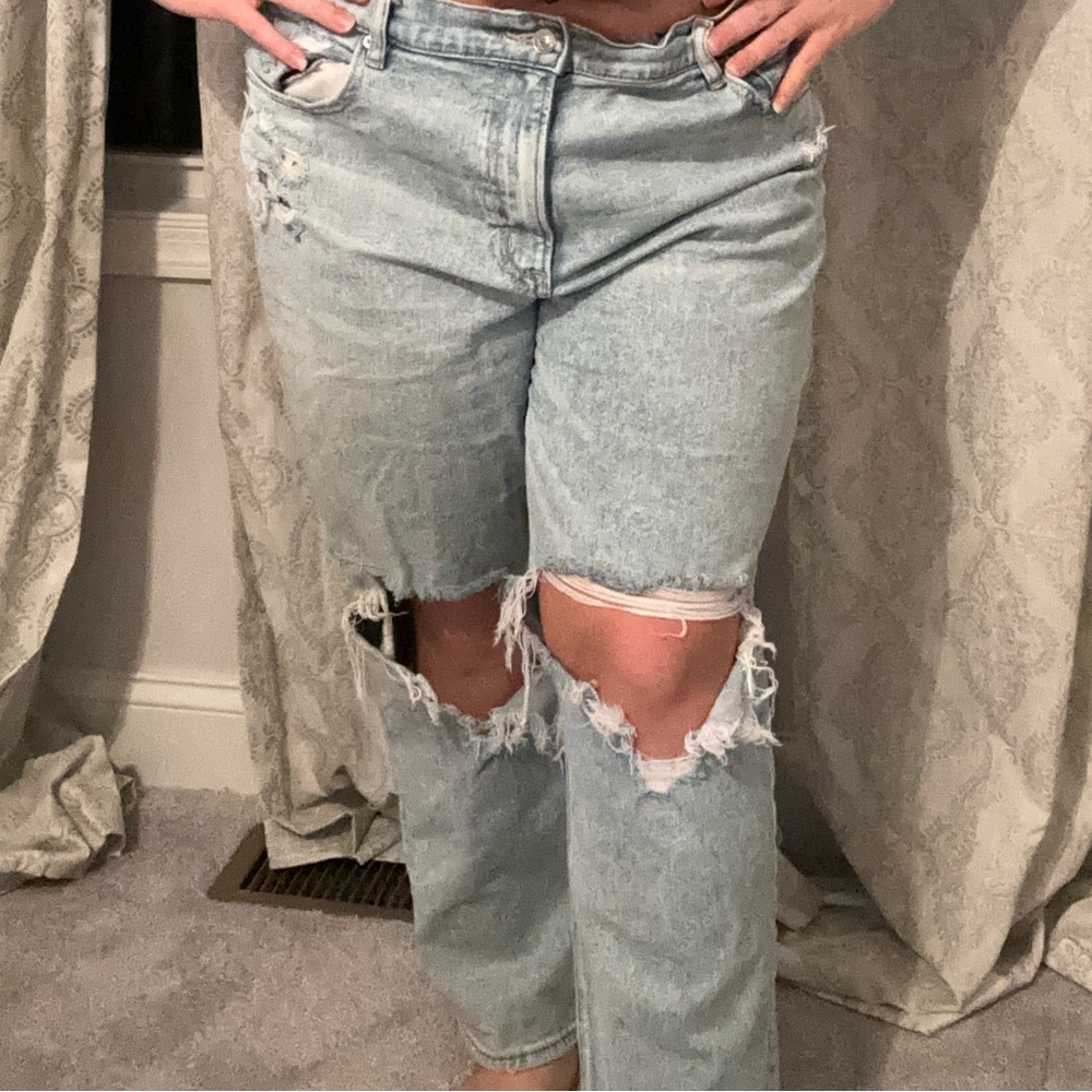 american eagle stretch jeans